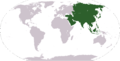 Asia's map